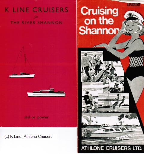 Boote Prospekte (Flyer) River Shannon (c) K-Line, (c) Athöone Cruisers, (c) IWS Verlag
